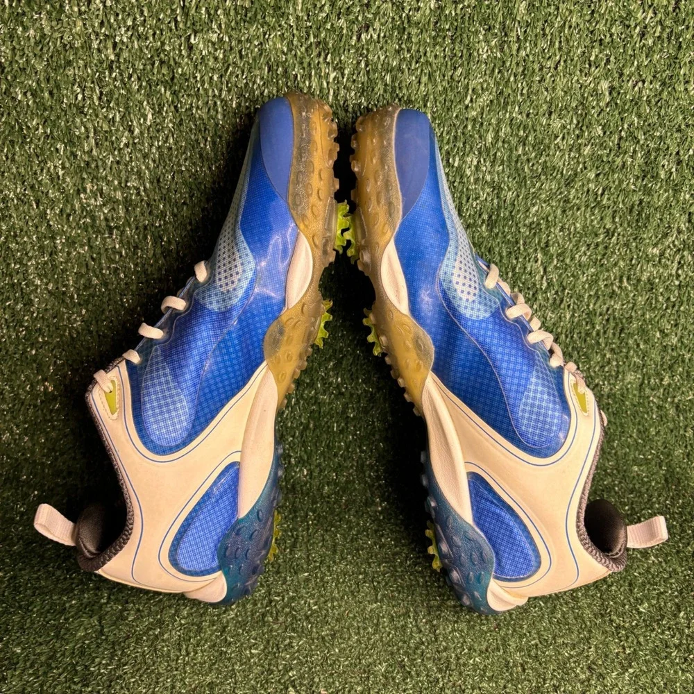 FootJoy Freestyle Spiked Mesh Breathable Athletic Golf Shoes Blue Mens Size 10 M